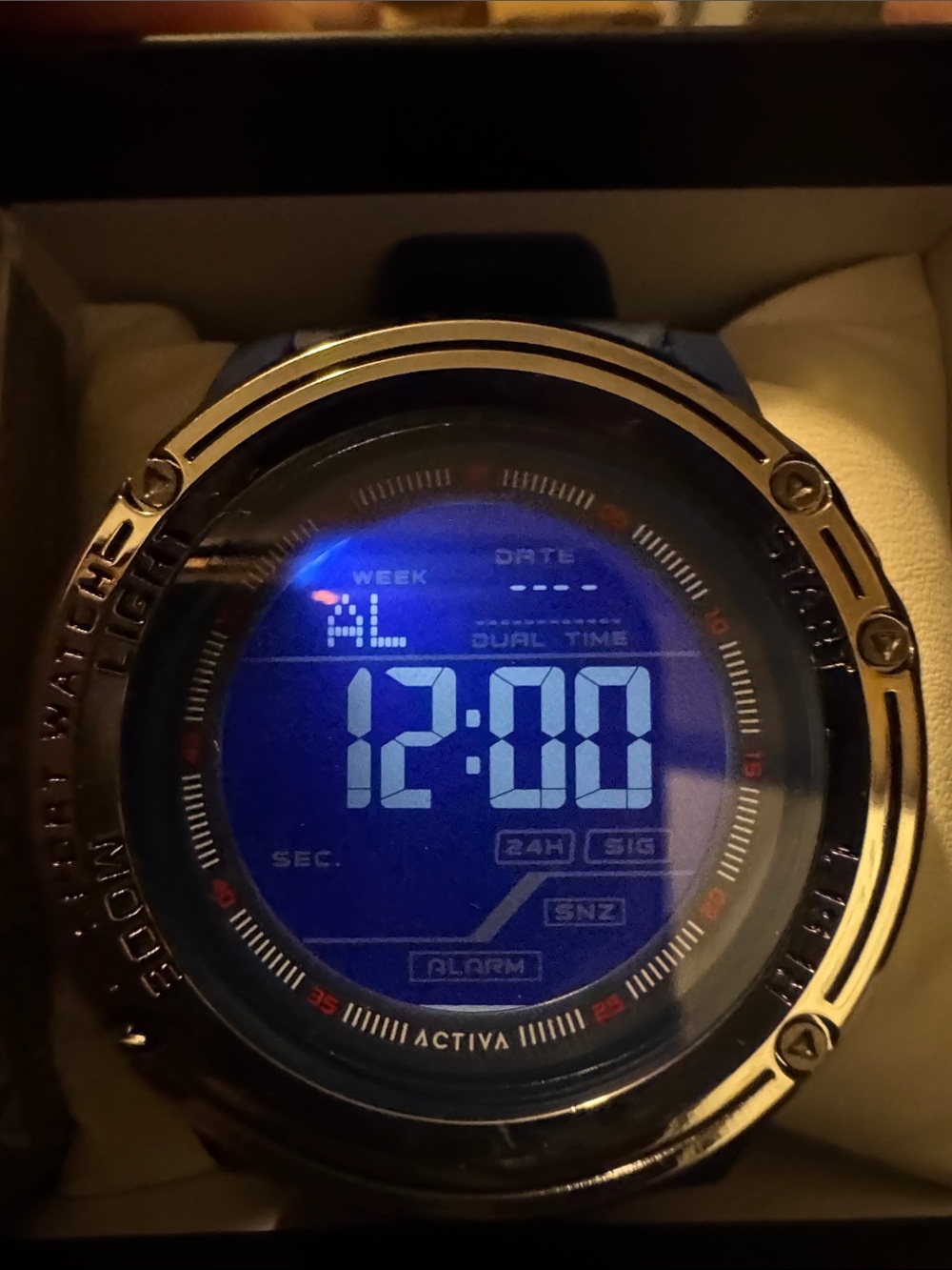 Activa X Invicta Voyager of Time ACW8125-004 Men’s 52mm Blue Digital Watch